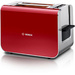 Bosch Haushalt Kompakt Styline Toaster mit Brötchenaufsatz Rot
