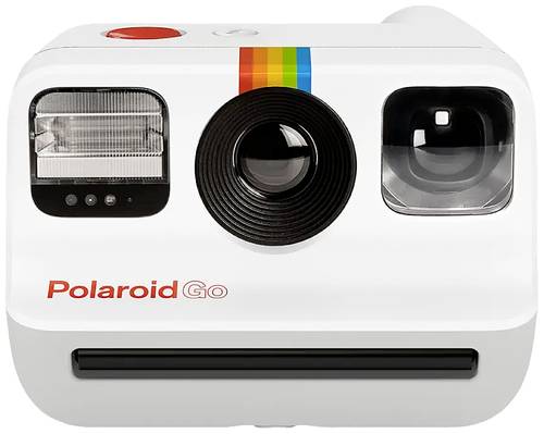 Polaroid Go Sofortbildkamera Weiß Integrierter Akku, mit eingebautem Blitz  - Onlineshop Voelkner