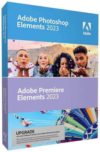 Adobe Photoshop Elements & Premiere Elements Upgrade, 1 Lizenz Windows, Mac Bildbearbeitung