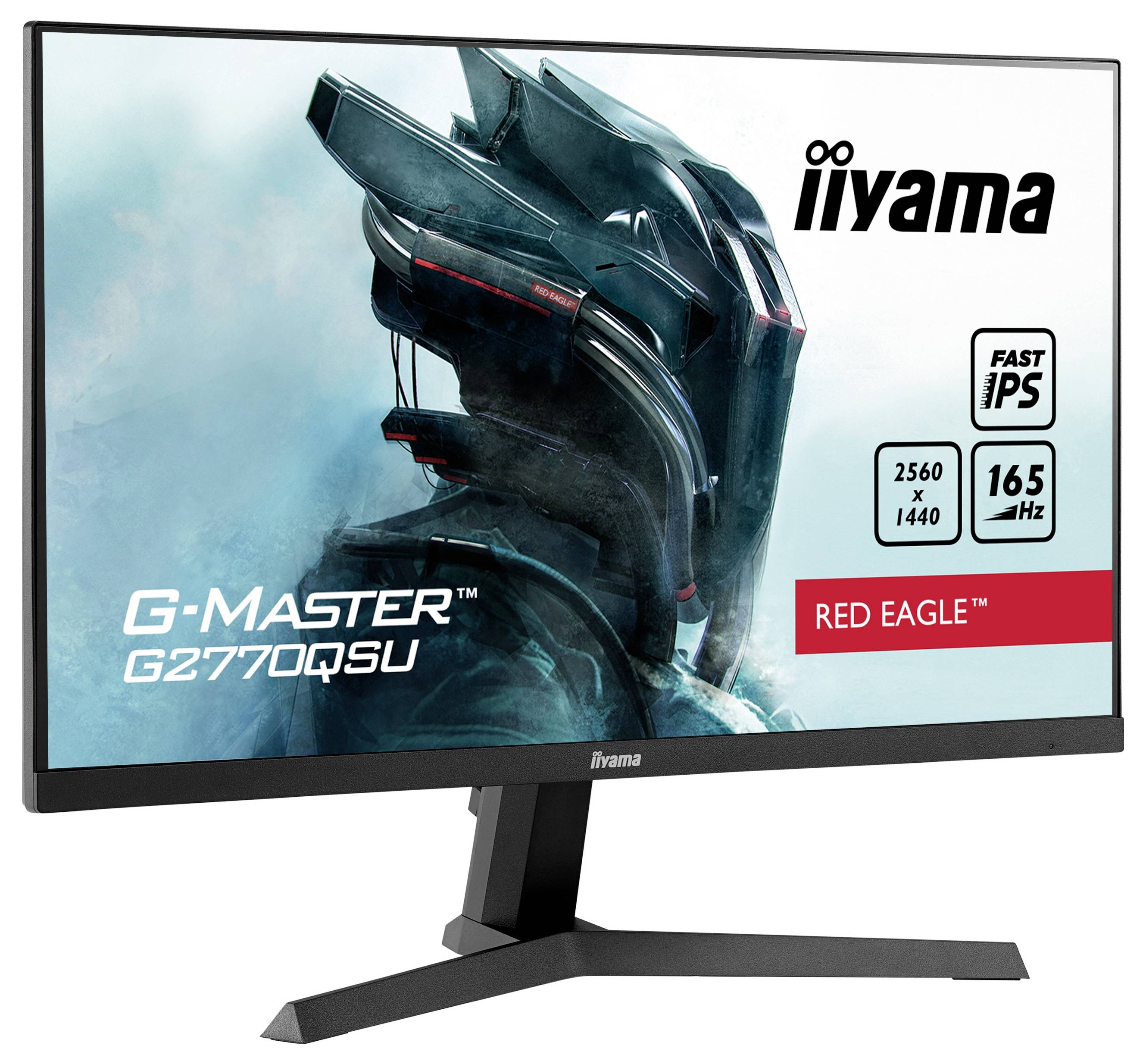 Iiyama G2770QSU-B1 LED-Monitor EEK G (A - G) 68.6 cm (27 Zoll) 2560 x 1440 Pixel 16:9 0.5 ms IPS LED