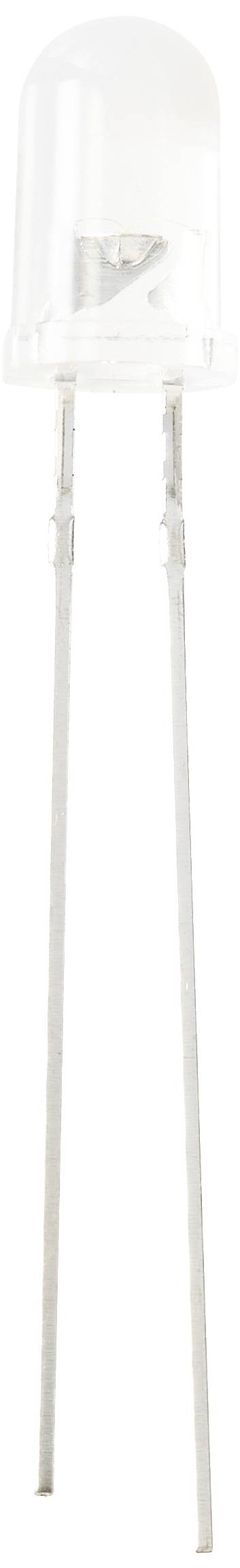 TRU COMPONENTS LED bedrahtet Rot Rund 5mm 3000 mcd 100° 20mA 2.1V