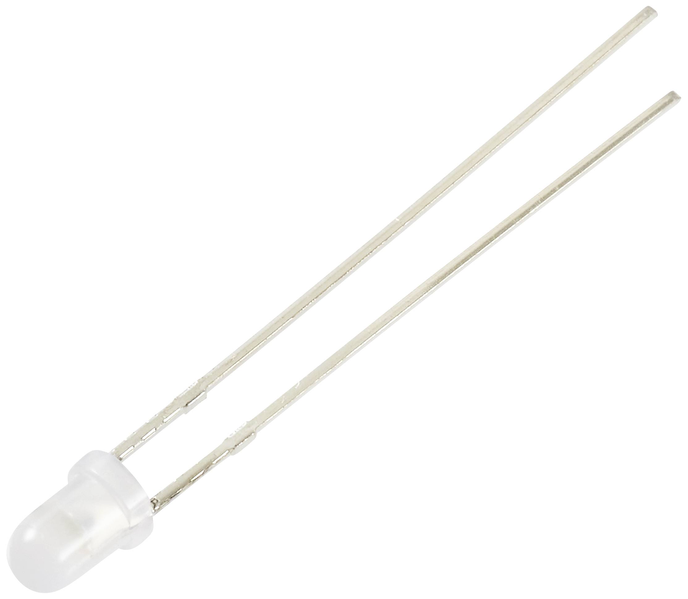 TRU COMPONENTS LED bedrahtet Weiß Rund 3mm 1560 mcd 30° 12mA 5V