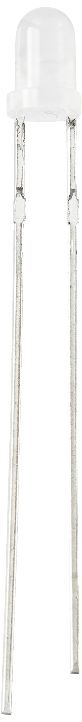 TRU COMPONENTS LED bedrahtet Weiß Rund 3mm 1560 mcd 30° 12mA 5V