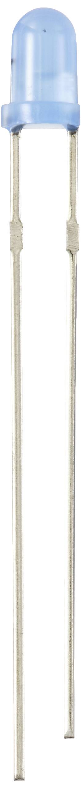 TRU COMPONENTS LED bedrahtet Blau Rund 3mm 750 mcd 30° 12mA 5V