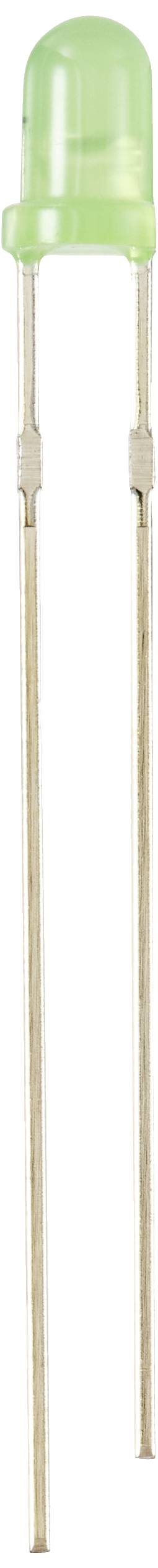 TRU COMPONENTS LED bedrahtet Gelb-Grün Rund 3mm 150 mcd 30° 12mA 5V