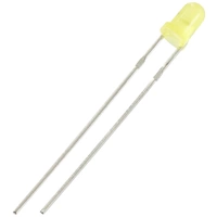 TRU COMPONENTS LED bedrahtet Gelb Rund 3 mm 330 mcd 30 ° 12 mA 5 V TRU COMPONENTS LED bedrahtet Gelb Rund 3 mm 330 mcd 30 ° 12 mA 5 V