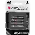 AgfaPhoto Ultra LR03 Micro (AAA)-Batterie Alkali-Mangan 1.5V 4St. AgfaPhoto Ultra LR03 Micro (AAA)-Batterie Alkali-Mangan 1.5V 4St.