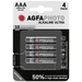 AgfaPhoto Ultra LR03 Micro (AAA)-Batterie Alkali-Mangan 1.5V 4St. AgfaPhoto Ultra LR03 Micro (AAA)-Batterie Alkali-Mangan 1.5V 4St.