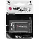 AgfaPhoto Ultra 6LR61 9V Block-Batterie Alkali-Mangan 9V 1St. AgfaPhoto Ultra 6LR61 9V Block-Batterie Alkali-Mangan 9V 1St.