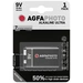 AgfaPhoto Ultra 6LR61 9V Block-Batterie Alkali-Mangan 9V 1St. AgfaPhoto Ultra 6LR61 9V Block-Batterie Alkali-Mangan 9V 1St.