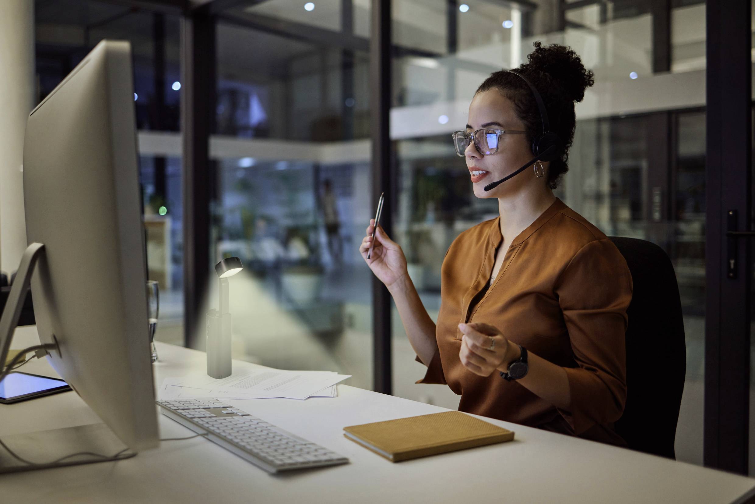 SP-LA-G508 LED-Tischlampe SMD LED 3W Schwarz