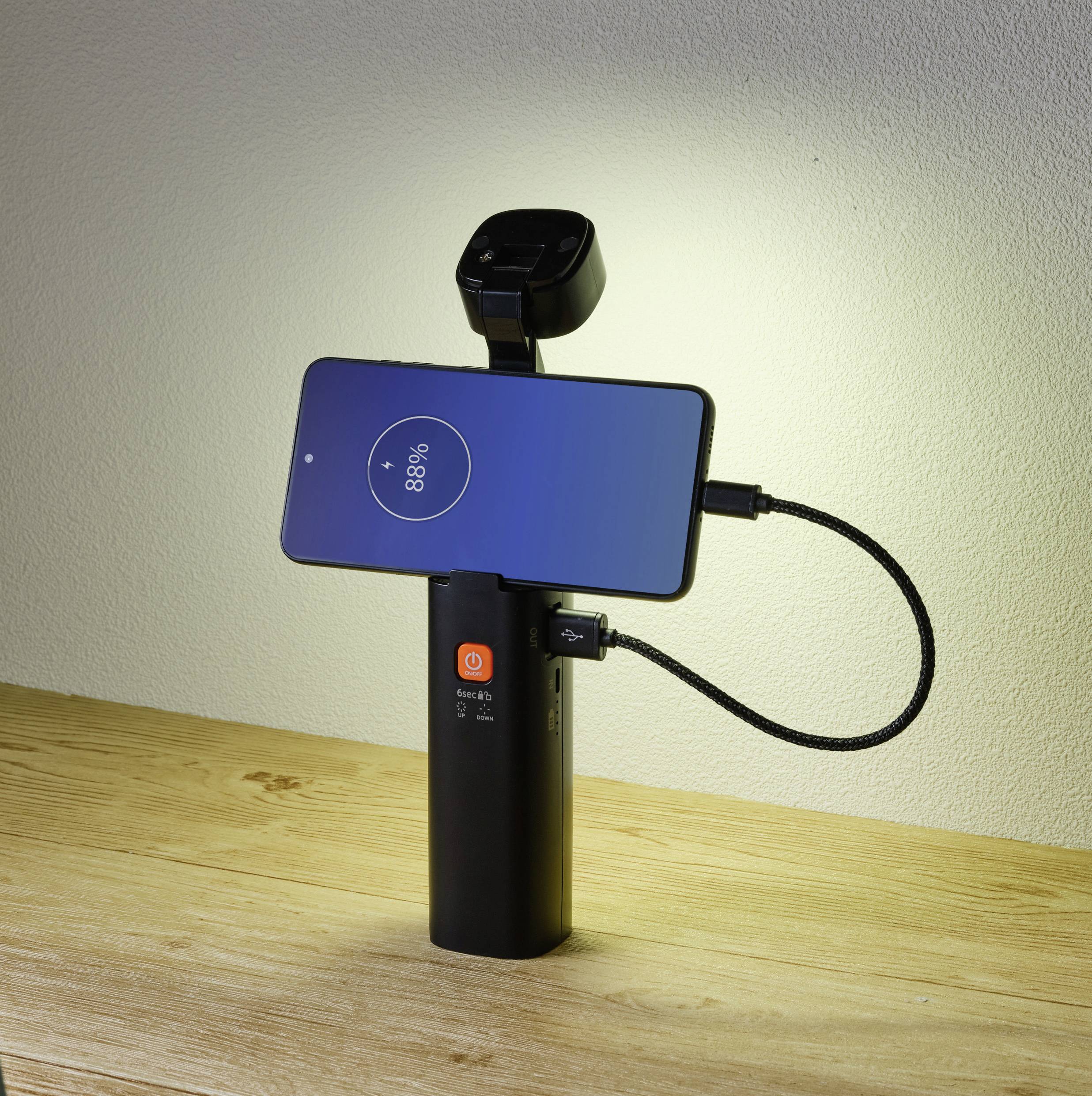 SP-LA-G508 LED-Tischlampe SMD LED 3W Schwarz