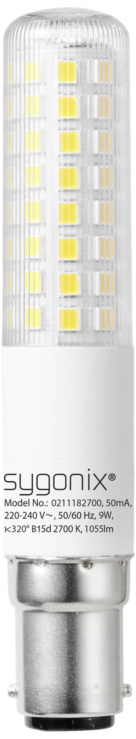 Sygonix SY-5275994 LED EEK E (A - G) B15d Batterieform 9W = 75W Warmweiß (Ø x H) 18mm x 101mm dimmbar 1St.