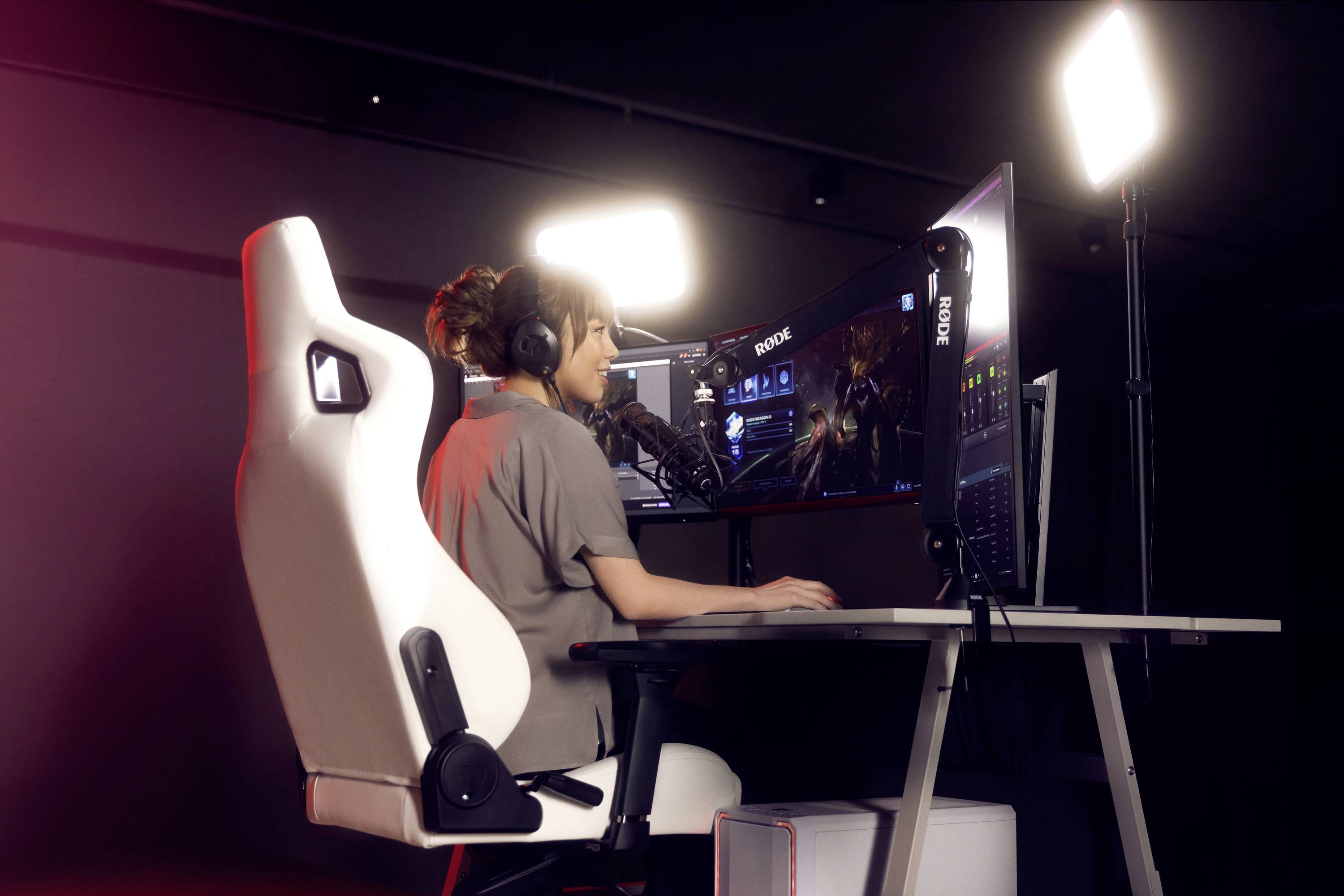 RODE X XDM-100 Stand USB-Mikrofon Übertragungsart (Details):USB, Kabelgebunden USB-C®, Kopfhörer (3.5 mm Klinke) USB, Kabelgebunden