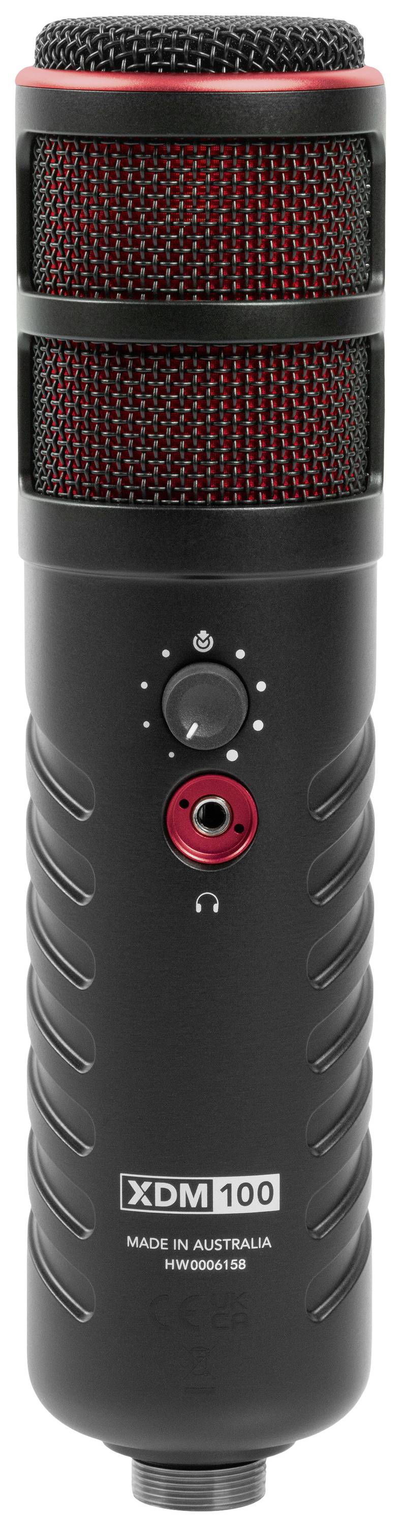 RODE X XDM-100 Stand USB-Mikrofon Übertragungsart (Details):USB, Kabelgebunden USB-C®, Kopfhörer (3.5 mm Klinke) USB, Kabelgebunden