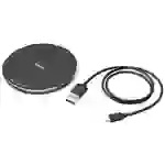 Hama Induktions-Ladegerät 2000mA QI-FC10 00201683 Ausgänge Induktionslade-Standard Schwarz Hama Induktions-Ladegerät 2000mA QI-FC10 00201683 Ausgänge Induktionslade-Standard Schwarz