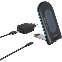 Hama Induktions-Ladegerät 2500mA QI-FC15S 00201689 Ausgänge Induktionslade-Standard Grau Hama Induktions-Ladegerät 2500mA QI-FC15S 00201689 Ausgänge Induktionslade-Standard Grau