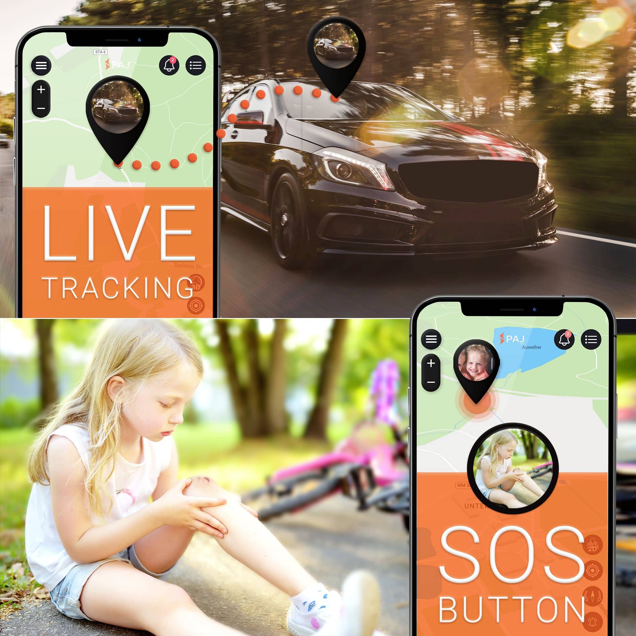 PAJ GPS ALLROUND FINDER 4G GPS Tracker Personentracker, Multifunktionstracker, Gepäckstücktracker S