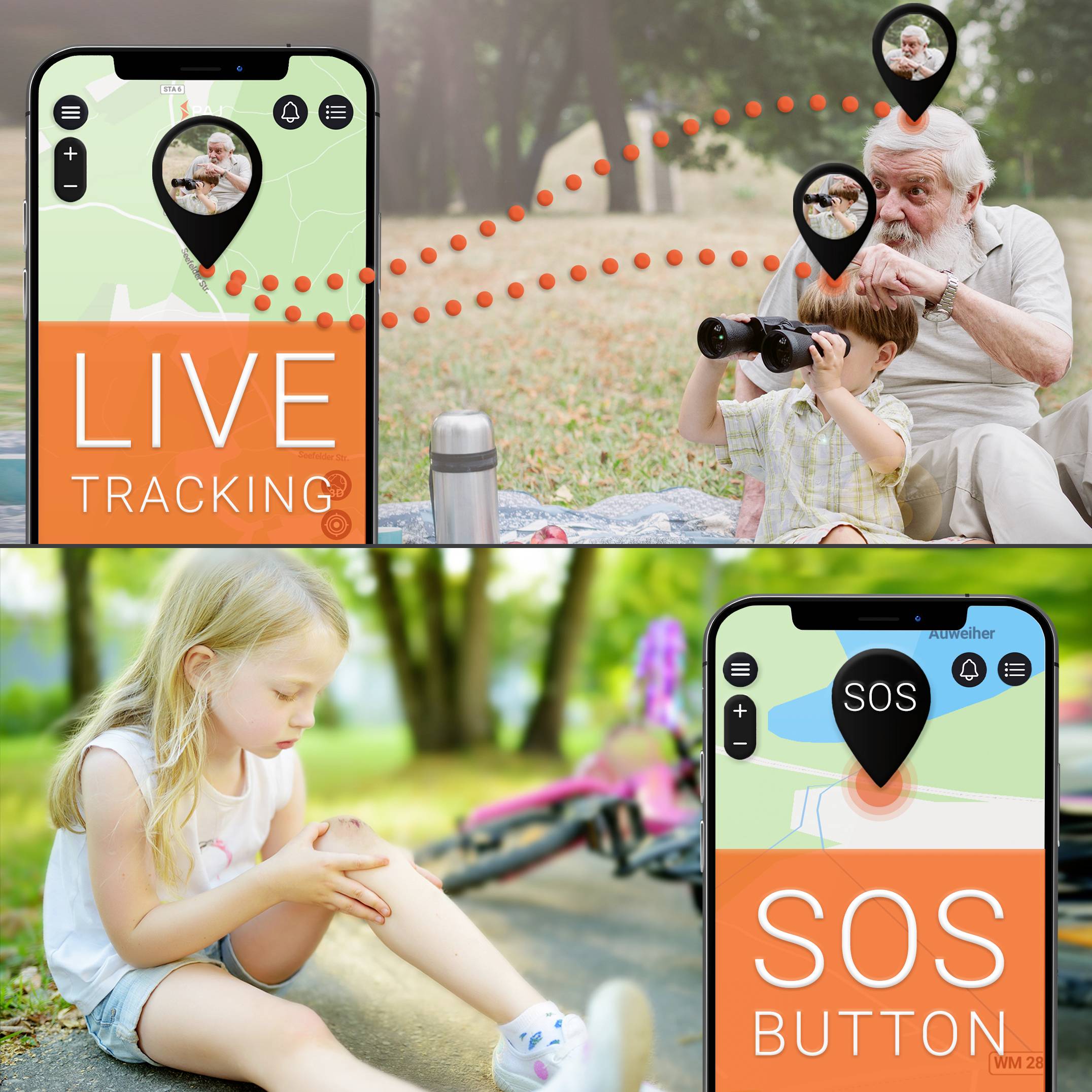 PAJ GPS EASY FINDER 4G GPS Tracker Personentracker, Multifunktionstracker, Gepäckstücktracker Schwarz 1St.