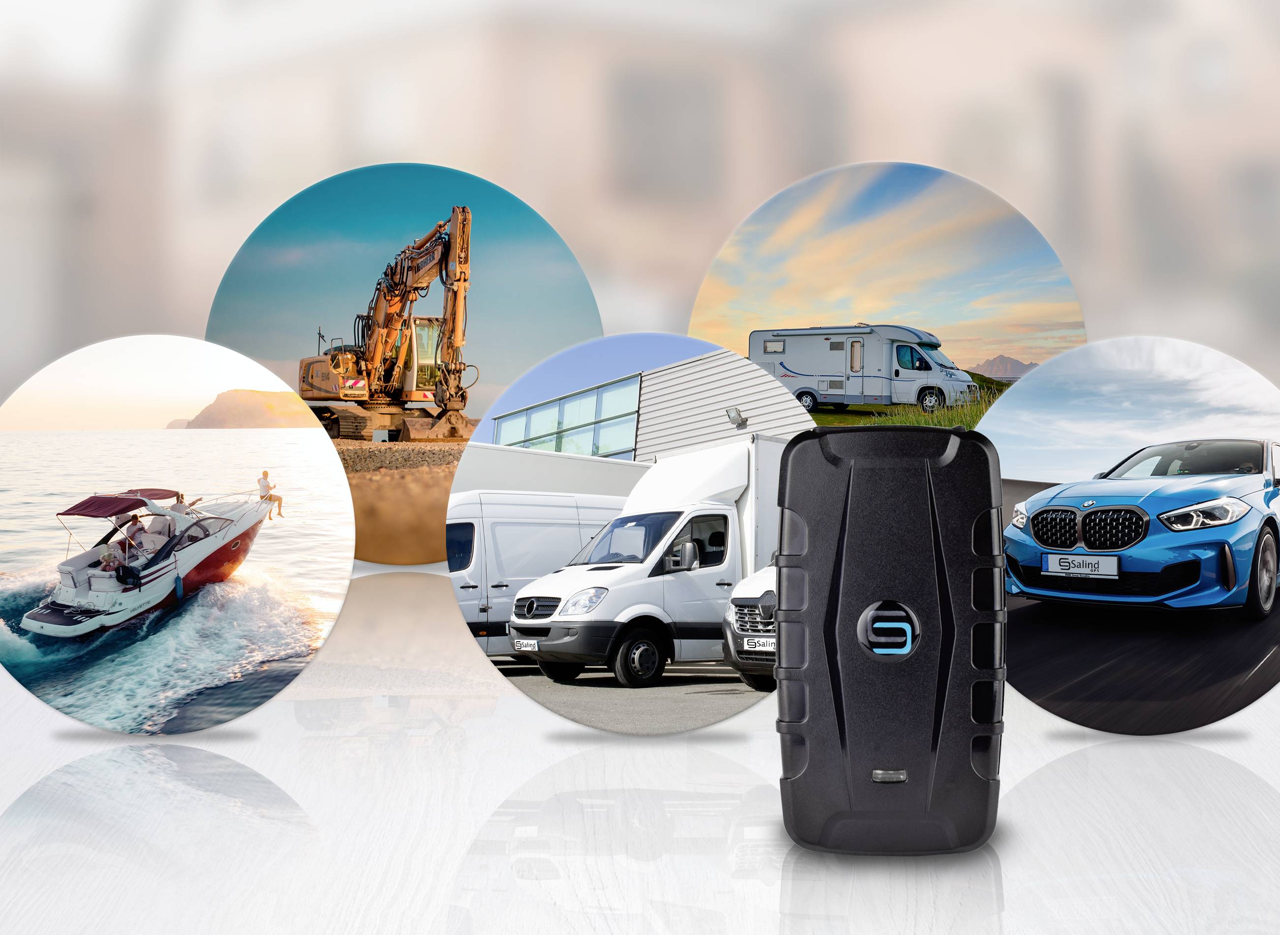 Salind GPS SALIND 20 4G GPS Tracker Fahrzeugtracker Schwarz 1St.