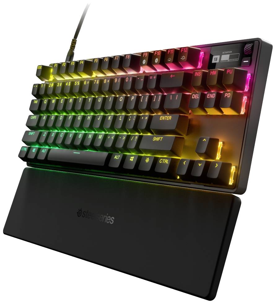 Steelseries Apex Pro Kabelgebunden Gaming-Tastatur Deutsch, QWERTZ Schwarz