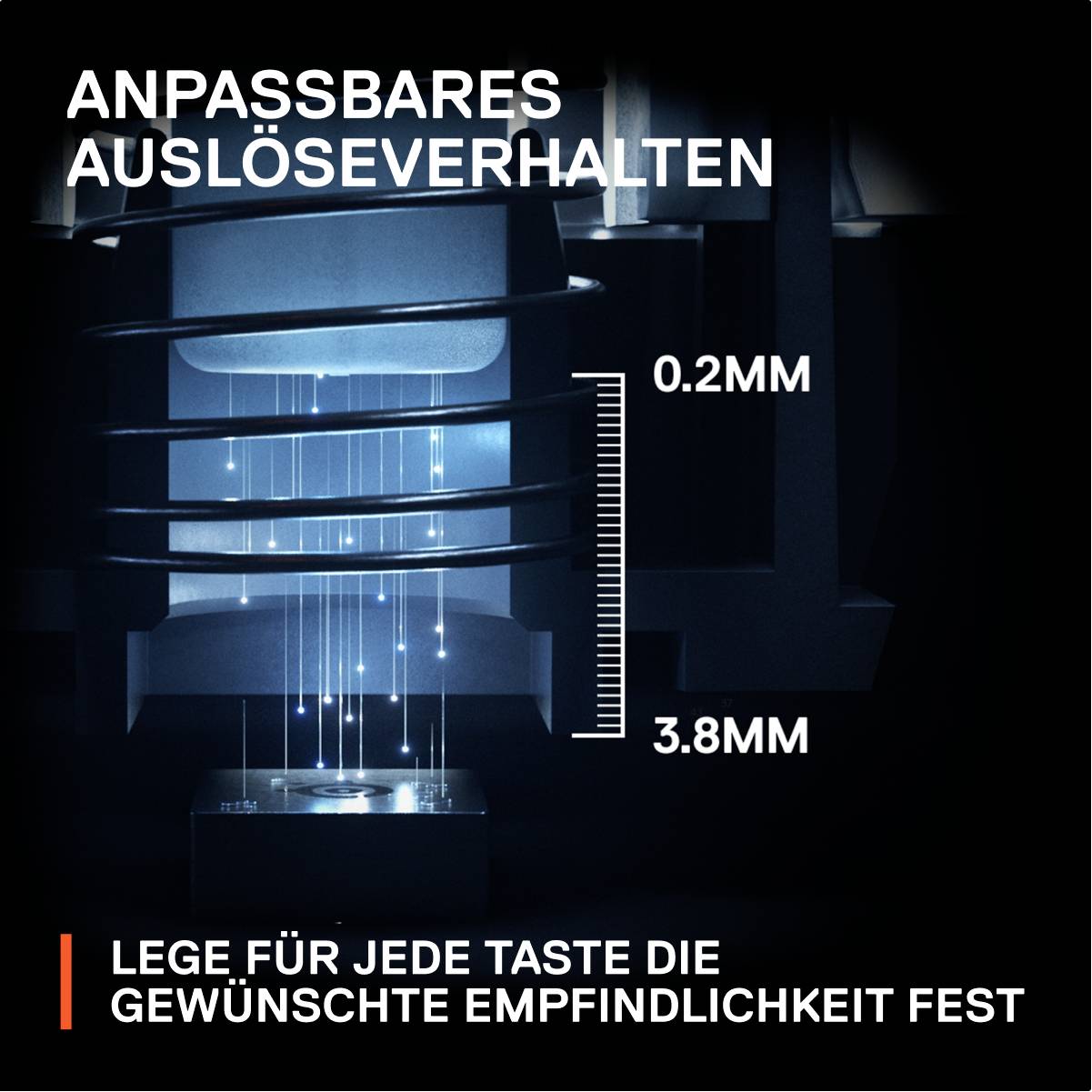 Steelseries Apex Pro WL Kabellos Gaming-Tastatur Deutsch, QWERTZ Schwarz