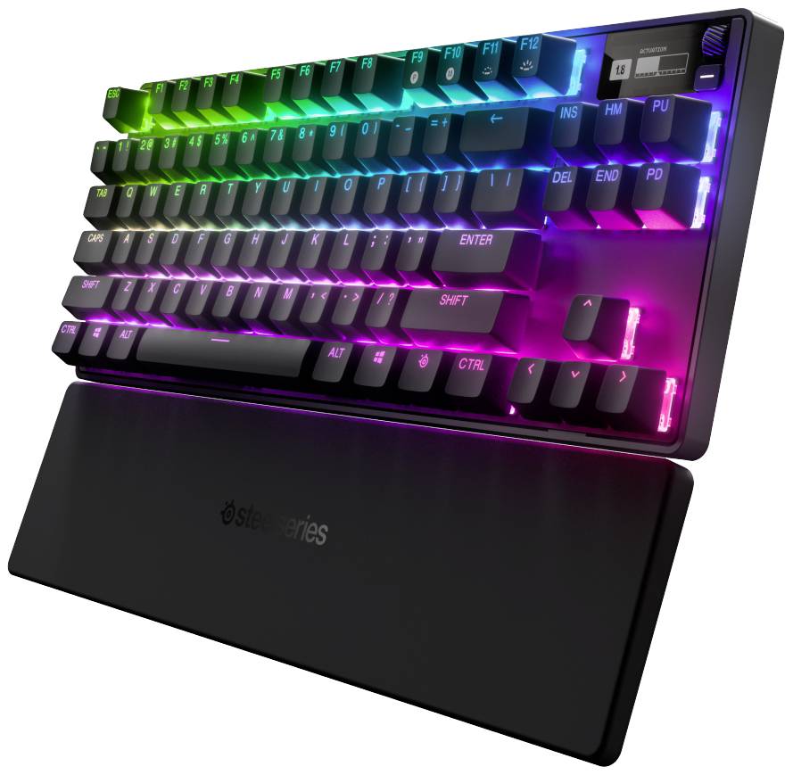 Steelseries Apex Pro WL Kabellos Gaming-Tastatur Deutsch, QWERTZ Schwarz