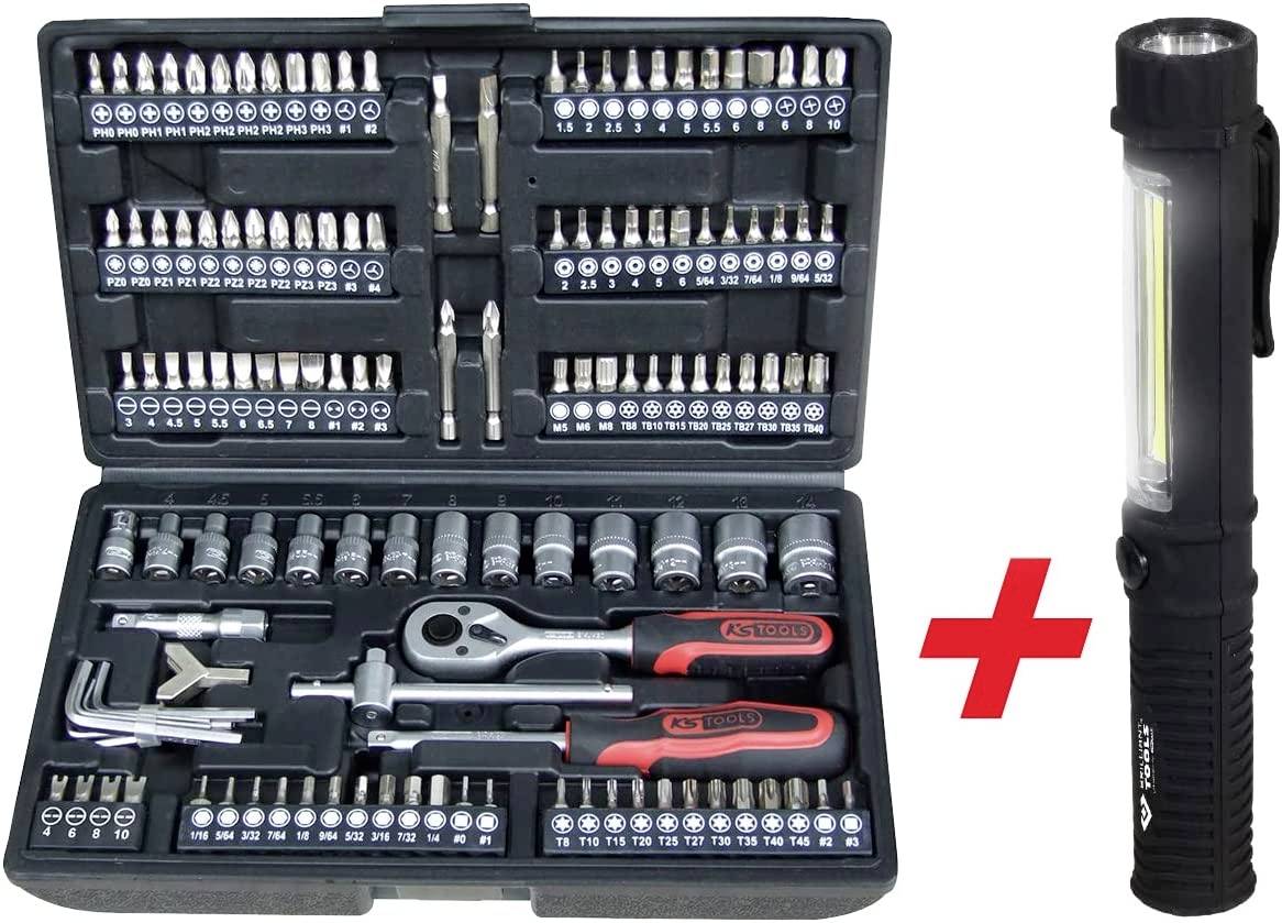 KS Tools Adventskalender Steckschlüsselsatz zöllig 1/4" 131teilig 999.4444
