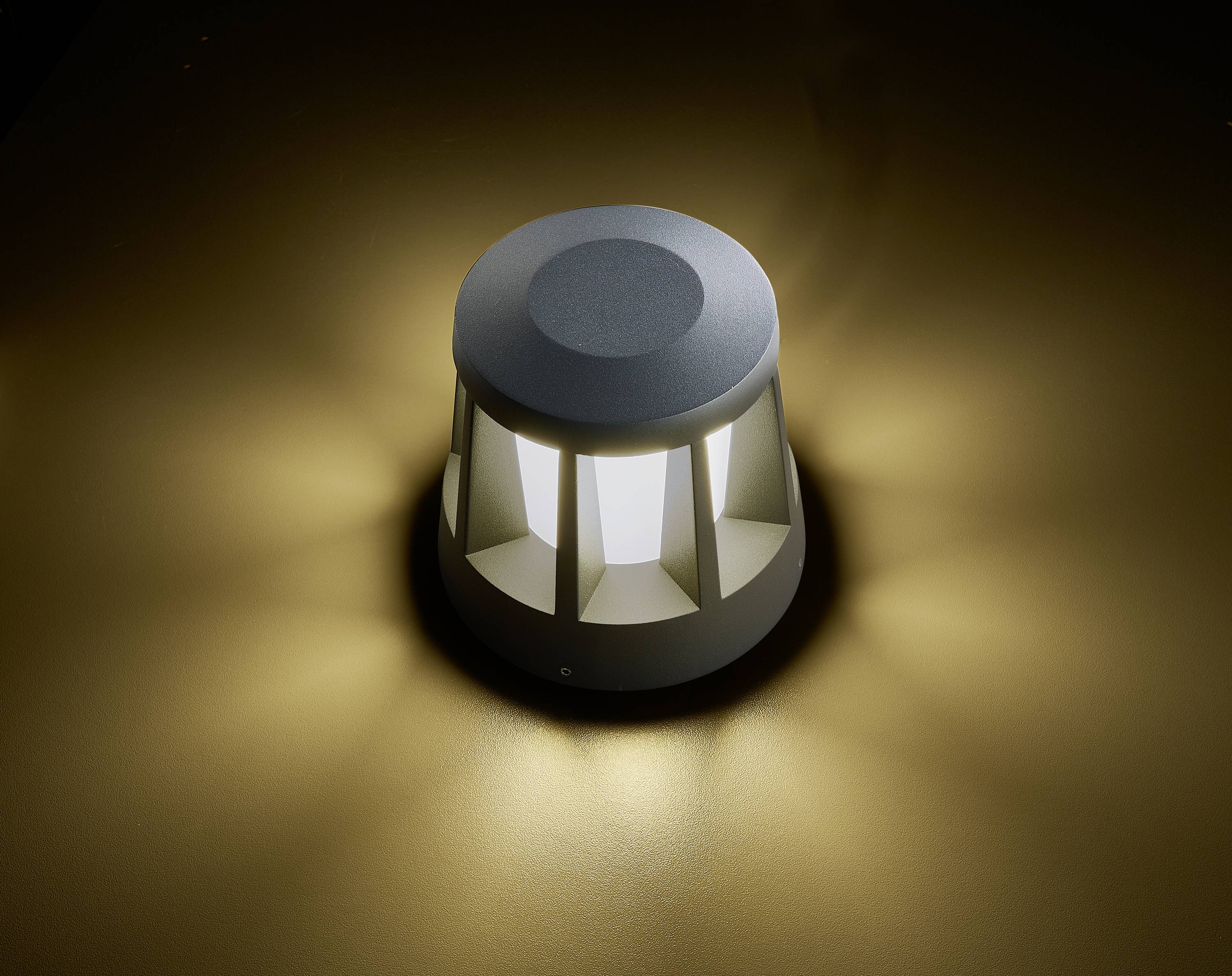 Heitronic 501332 Gomera LED-Boden-Einbauleuchte LED 8.5W Anthrazit