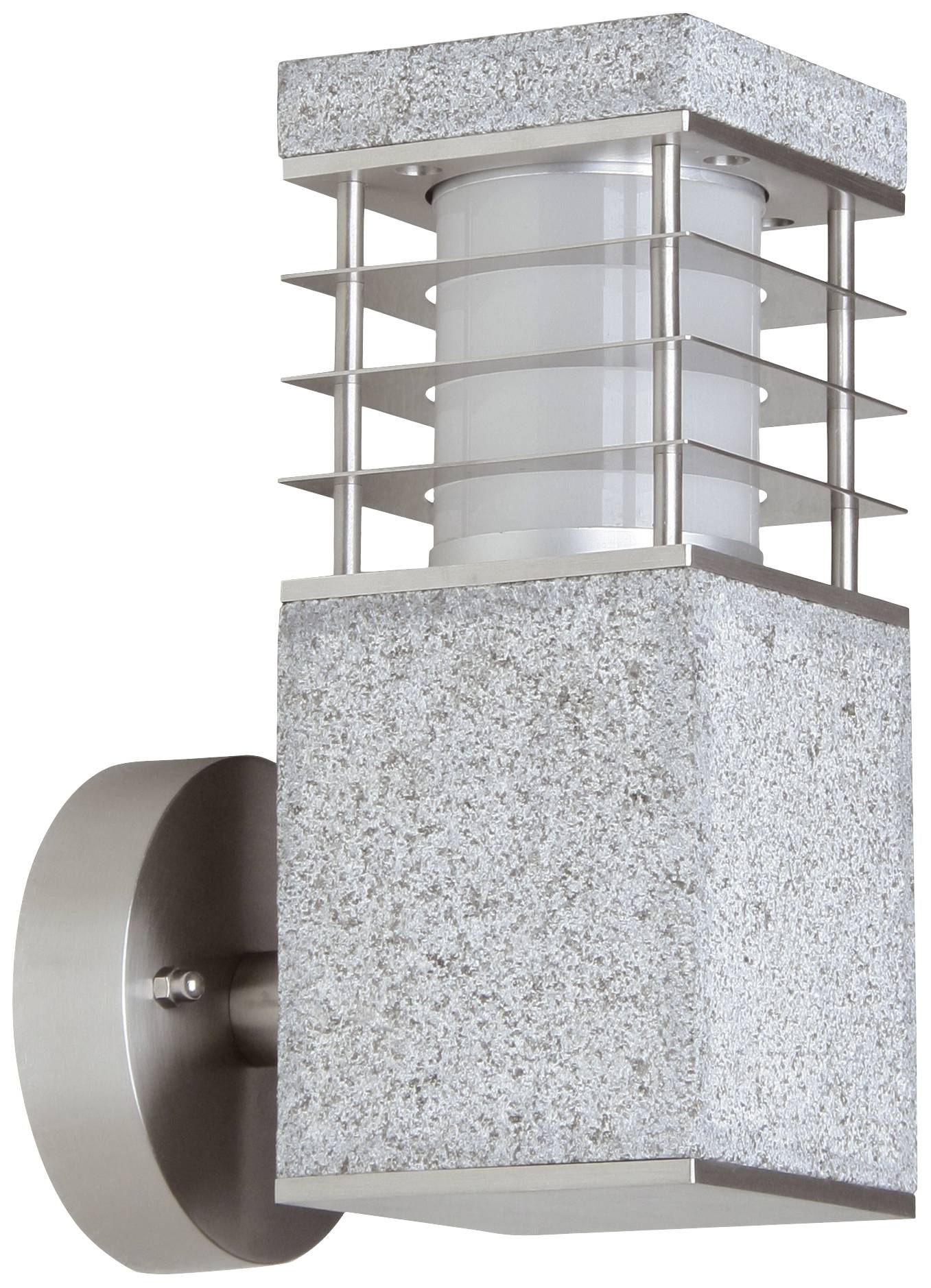 Heitronic 37281 La Mer Außenwandleuchte E27 Granit