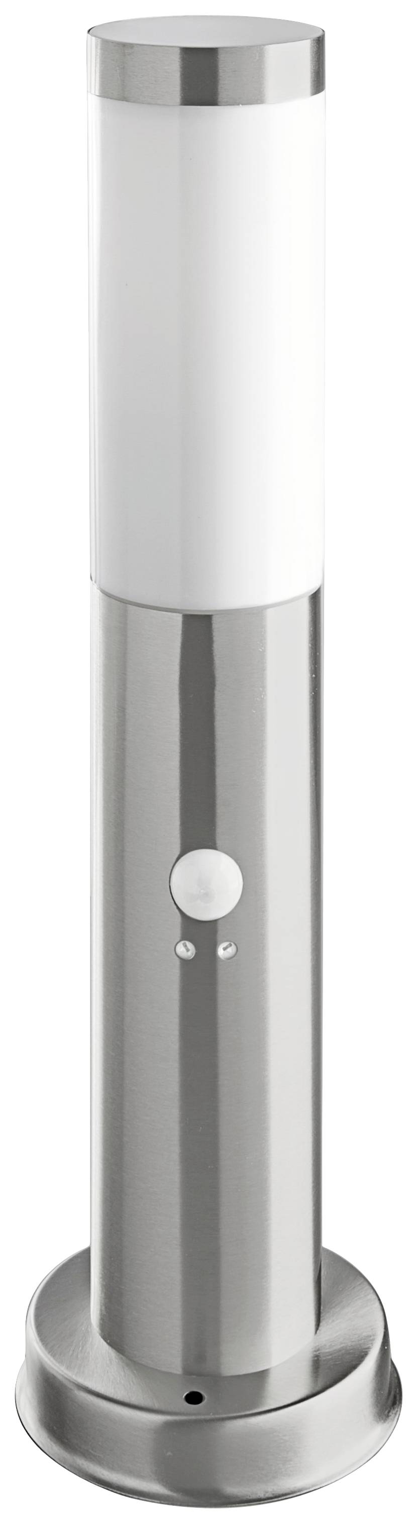 Heitronic 36640 Larisa Standleuchte mit Bewegungsmelder E27 Edelstahl