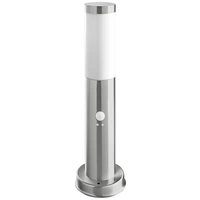 Heitronic 36640 Larisa Standleuchte mit Bewegungsmelder E27 Edelstahl Heitronic 36640 Larisa Standleuchte mit Bewegungsmelder E27 Edelstahl