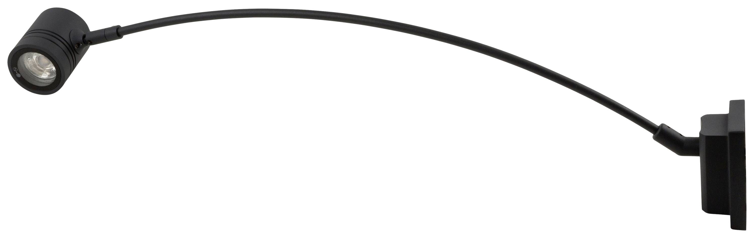 Heitronic Quadrula 500056 Display-Leuchte GU10 Anthrazit