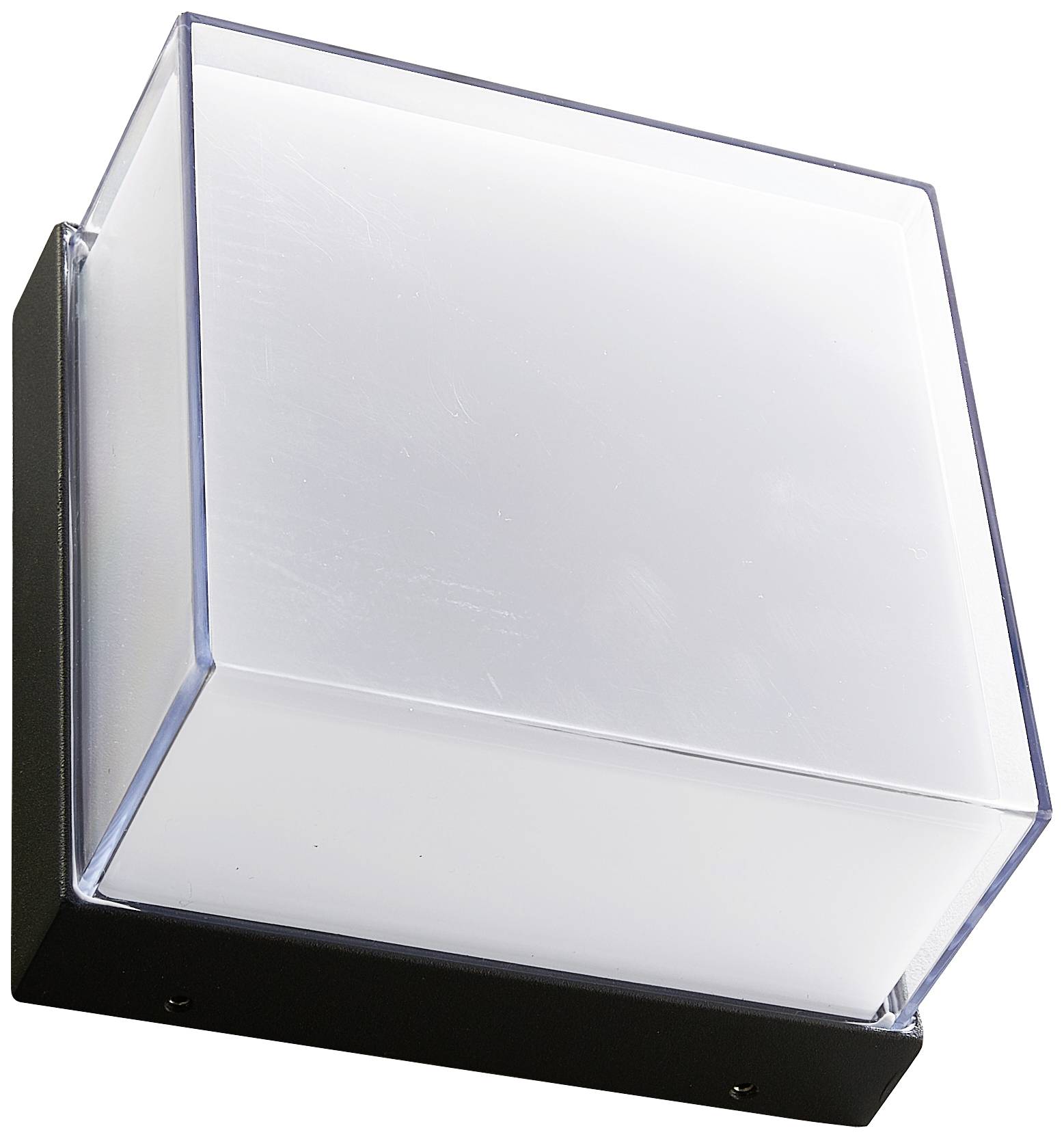 Heitronic Quadrula 501329 Wandleuchte, Deckenleuchte 10W LED Anthrazit