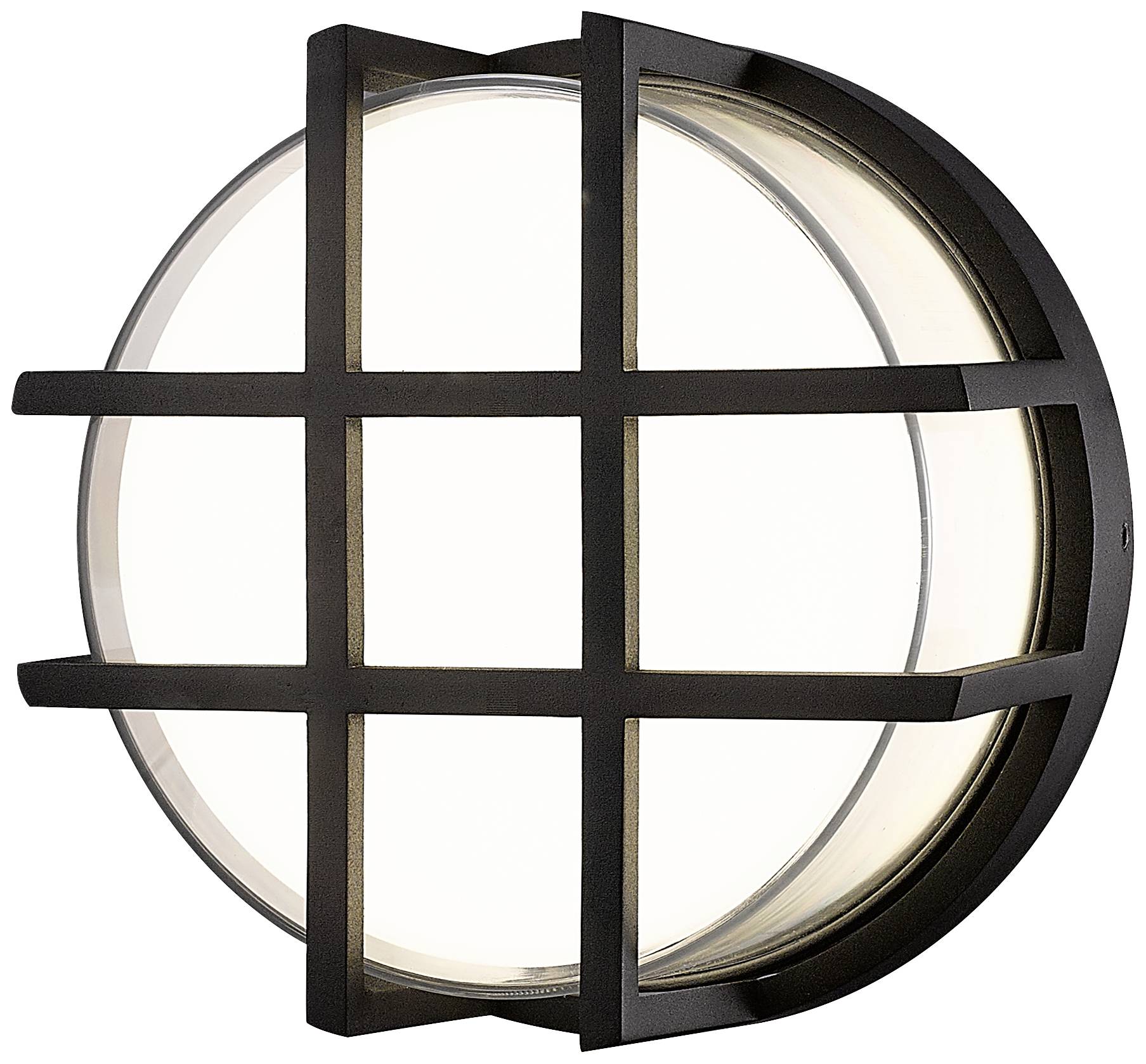 Heitronic Circula 501328 Wandleuchte, Deckenleuchte 10W LED Anthrazit