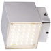Heitronic Kubus 500999 LED-Außenwandleuchte 4.5W LED Edelstahl