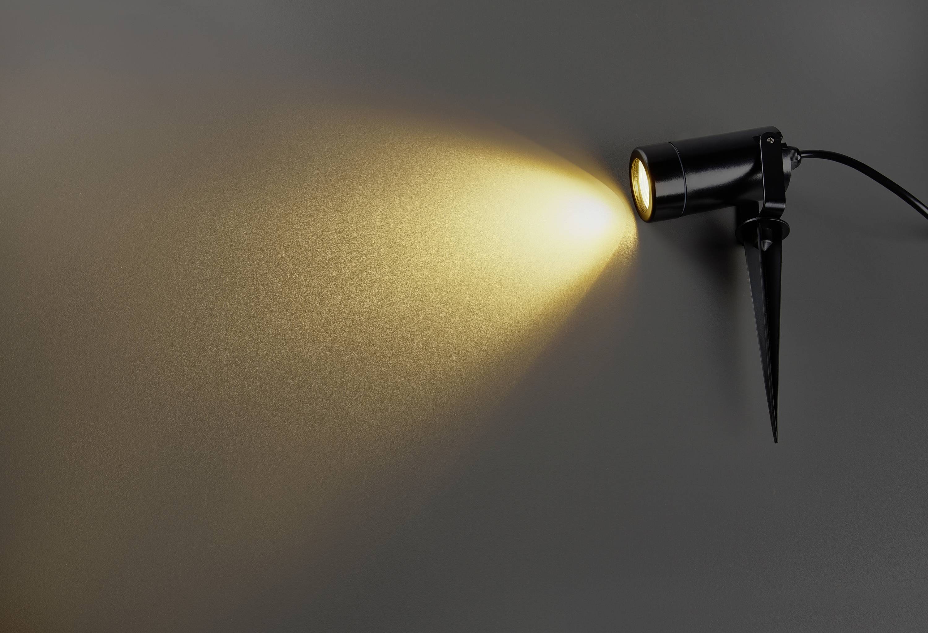 Heitronic 500951 Burano Gartenstrahler GU10 Schwarz