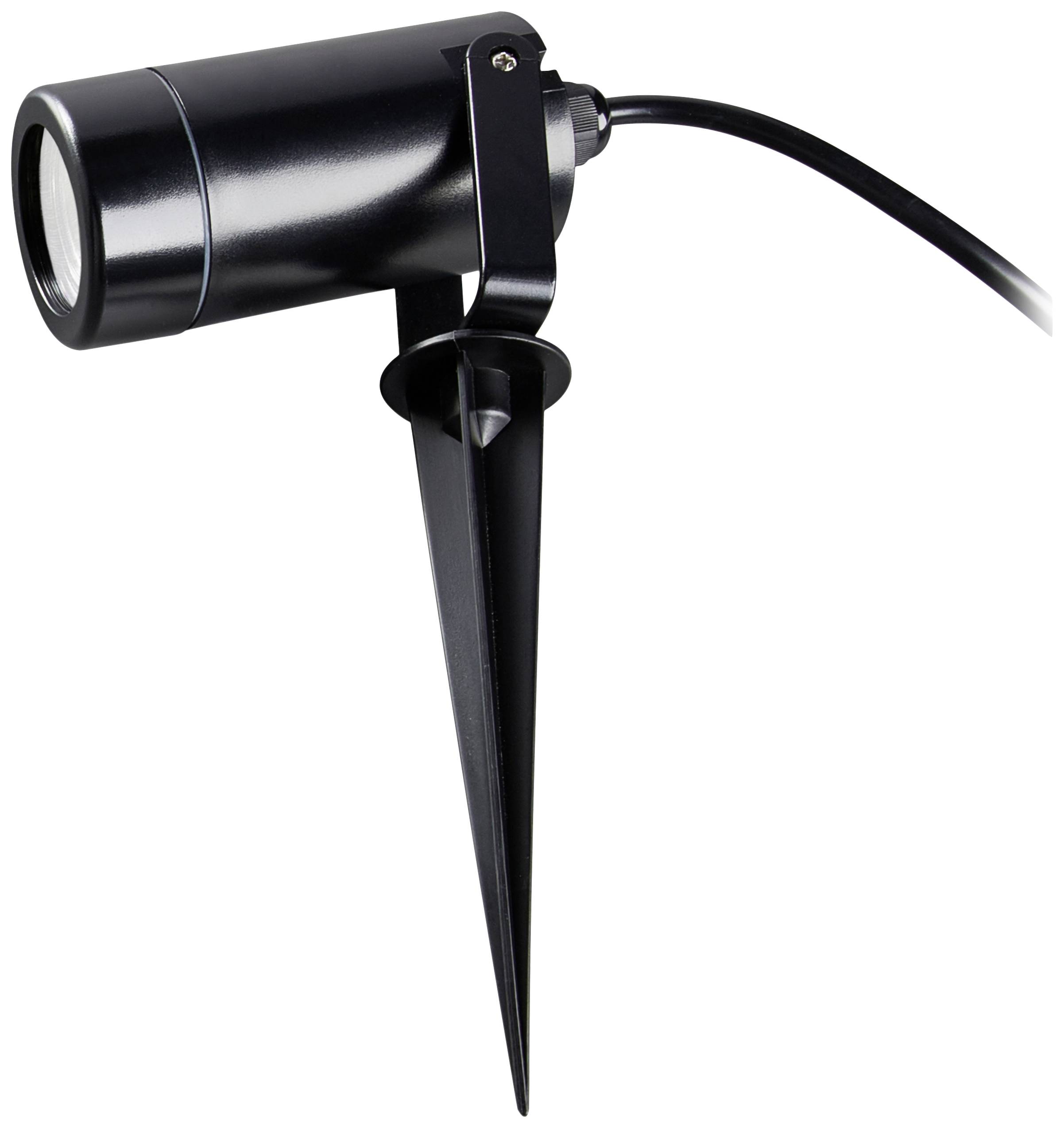 Heitronic 500951 Burano Gartenstrahler GU10 Schwarz