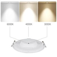 Heitronic 501376 Le Mans LED-Einbauleuchte LED 12W Weiß Heitronic 501376 Le Mans LED-Einbauleuchte LED 12W Weiß