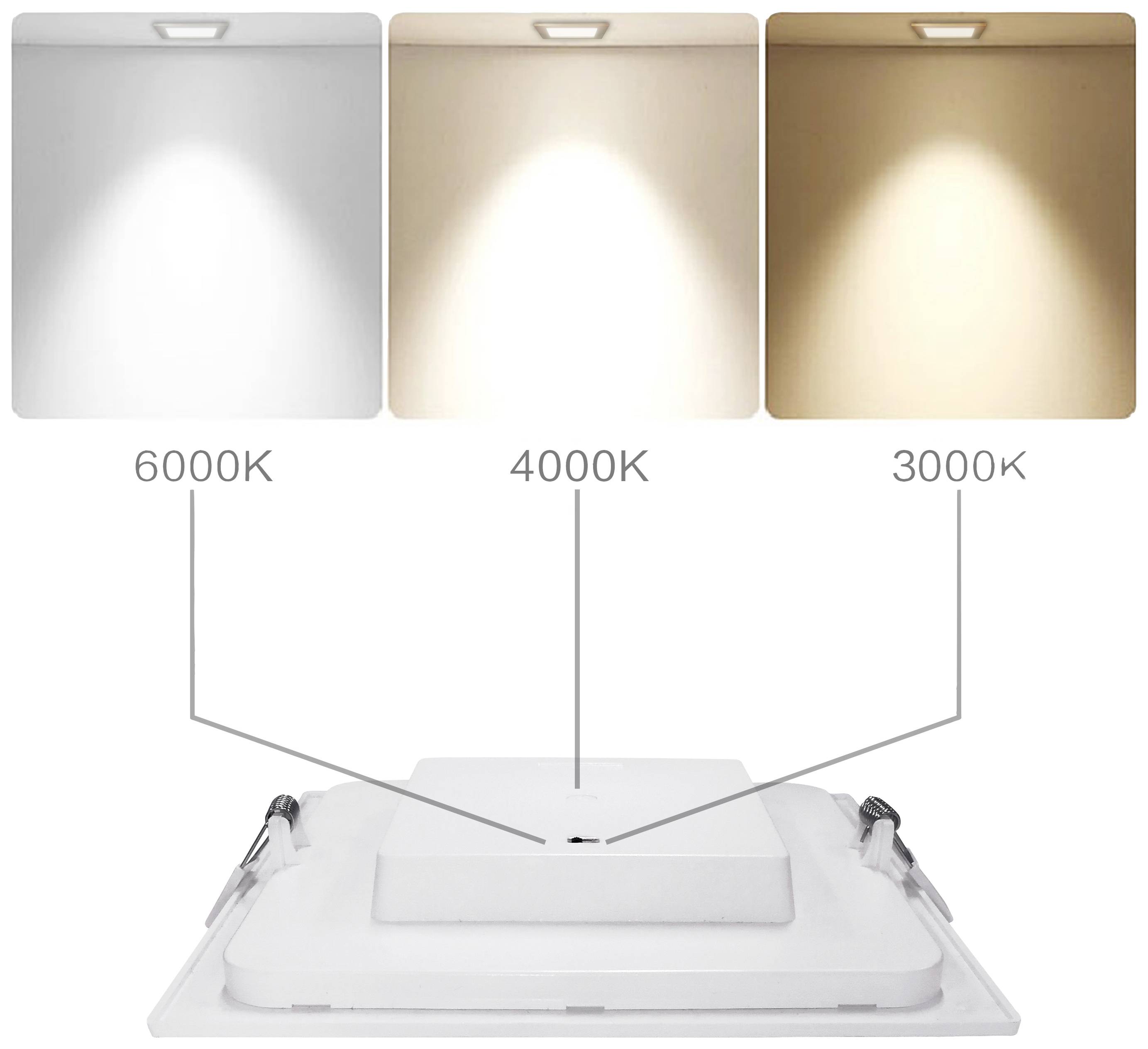 Heitronic 501382 Le Mans LED-Einbauleuchte LED 18W Weiß