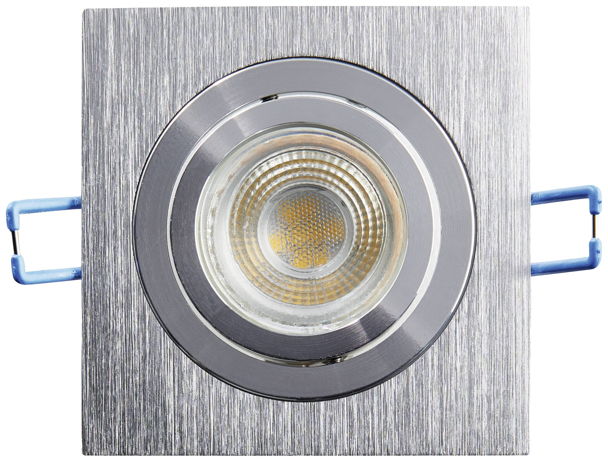 Heitronic DL7801 500592 Einbaurahmen IP20 Aluminium (gebürstet)