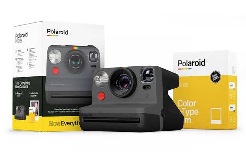 Polaroid Now i Type Everything Box Sofortbildkamera Schwarz mit eingebautem Blitz  - Onlineshop Voelkner