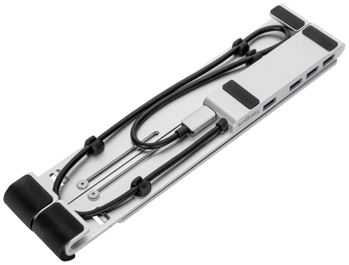 Targus AWU100205GL Notebook-Ständer höhenverstellbar, USB-Hub-Funktion