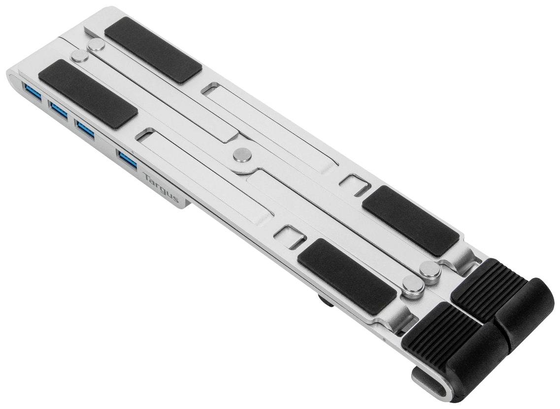 Targus AWU100205GL Notebook-Ständer höhenverstellbar, USB-Hub-Funktion