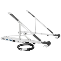 Targus AWU100005GL Notebook-Ständer neigbar, USB-Hub-Funktion Targus AWU100005GL Notebook-Ständer neigbar, USB-Hub-Funktion