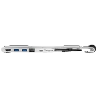 Targus AWU100005GL Notebook-Ständer neigbar, USB-Hub-Funktion Targus AWU100005GL Notebook-Ständer neigbar, USB-Hub-Funktion