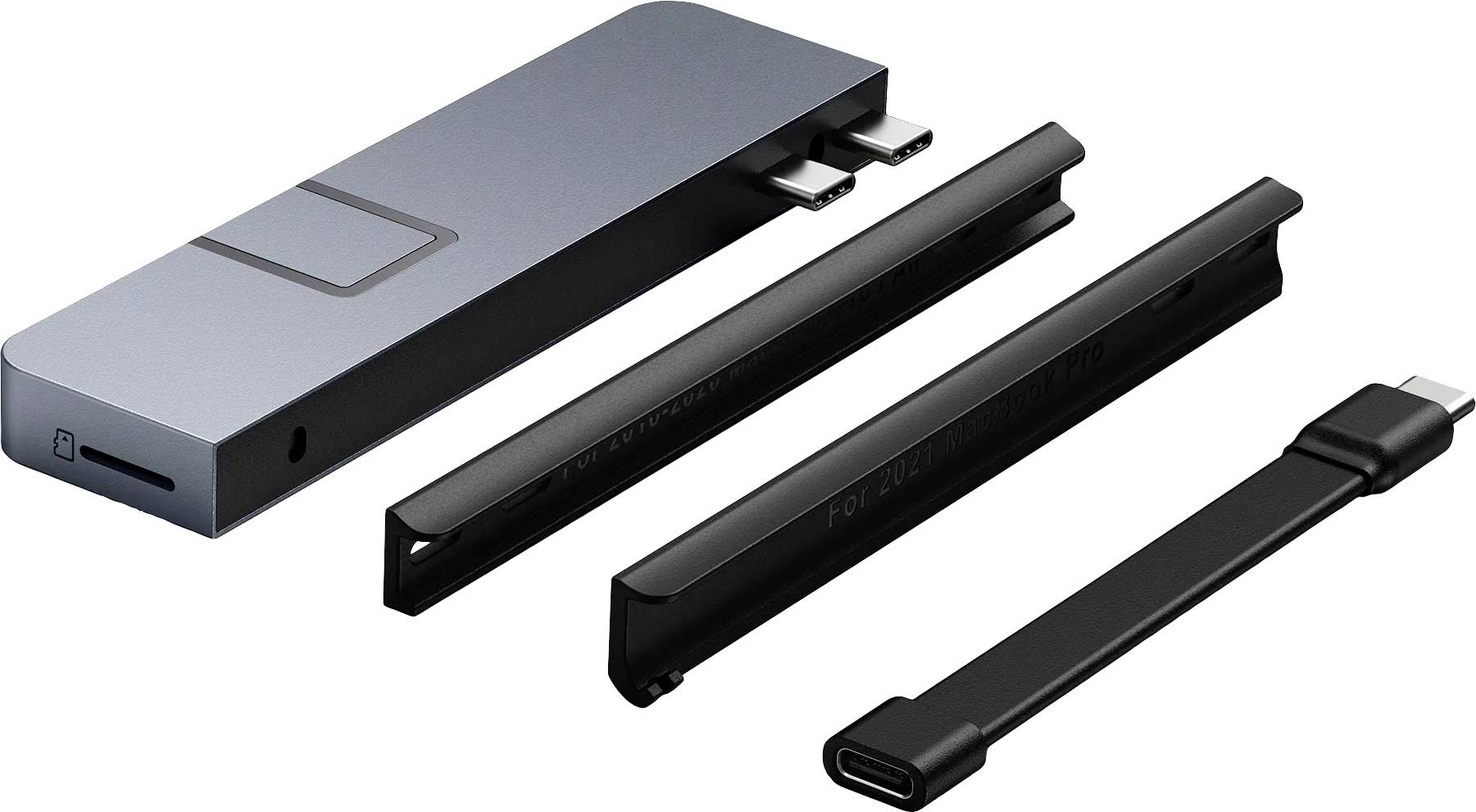 HYPER USB-C® Dockingstation HyperDrive DUO Pro Passend für Marke Dockingstations: Universal MacBook integrierter Kartenleser