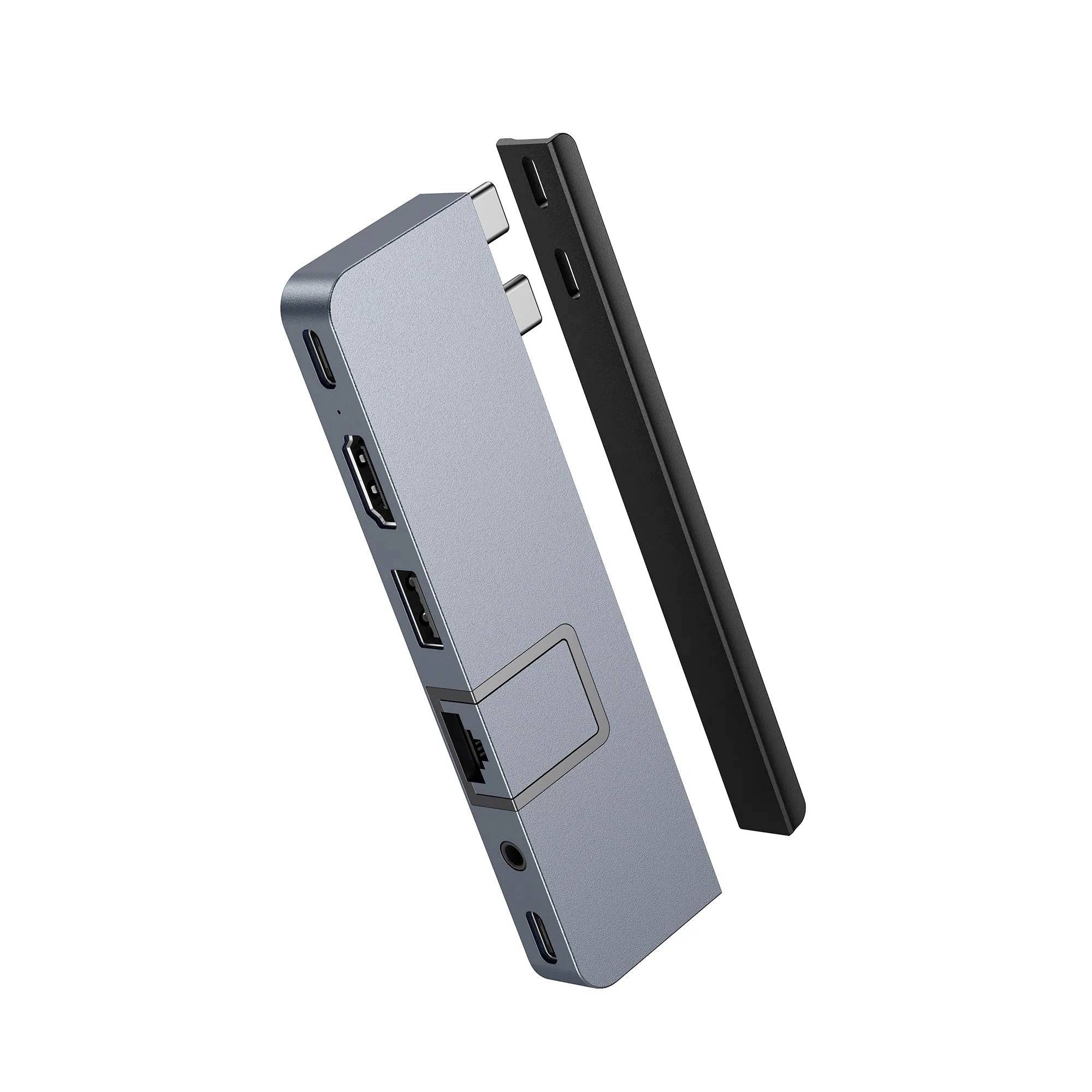 HYPER USB-C® Dockingstation HyperDrive DUO Pro Passend für Marke Dockingstations: Universal MacBook integrierter Kartenleser