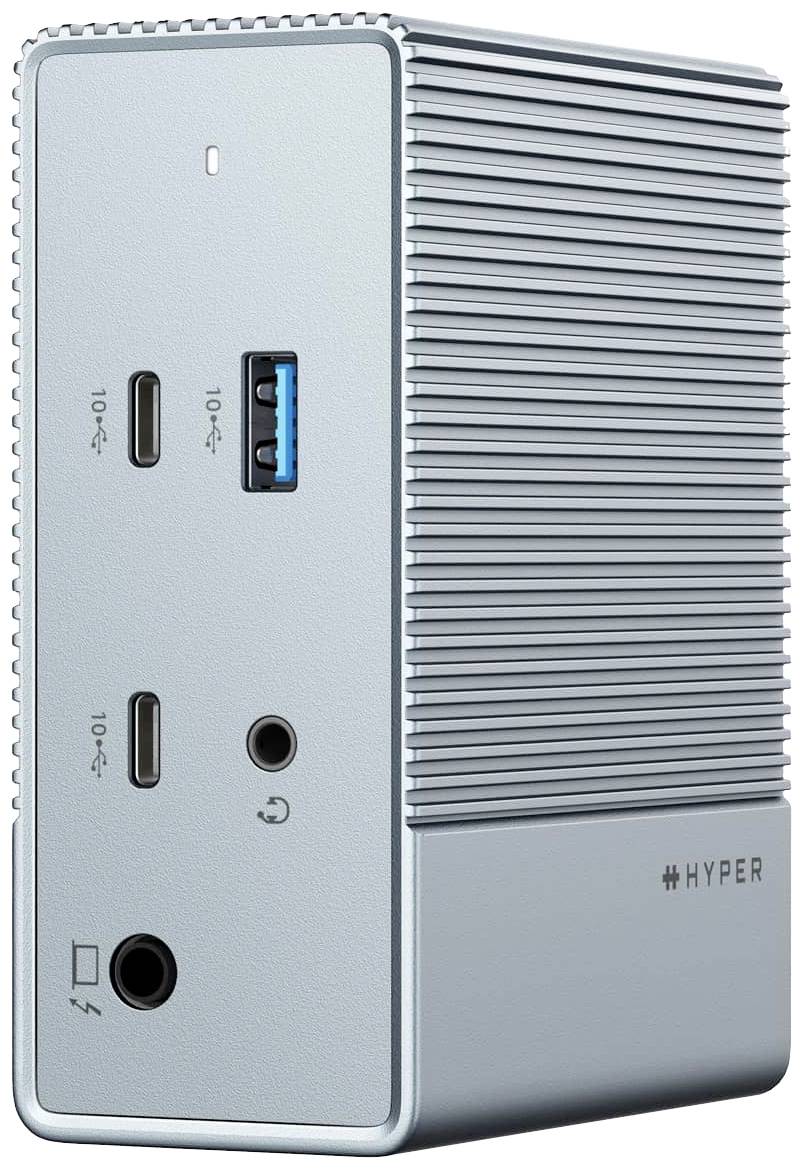 HYPER HDG212B-GL USB-C® Dockingstation Passend für Marke (Notebook Dockingstations): Universal USB-