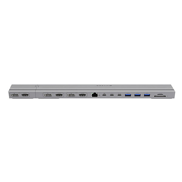 HYPER Notebook Dockingstation HD156-GL USB-C® Power Delivery, integrierter Kartenleser